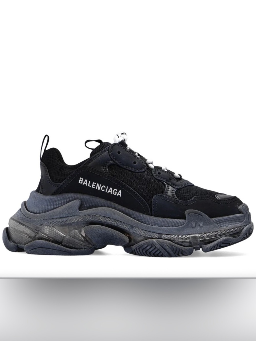 Balenciaga Triple S Black Sneakers